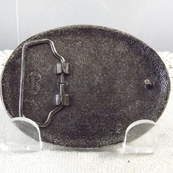 Vintage Karung Snakeskin Artisan Belt Buckle NOS 2 - Picture 5 of 9